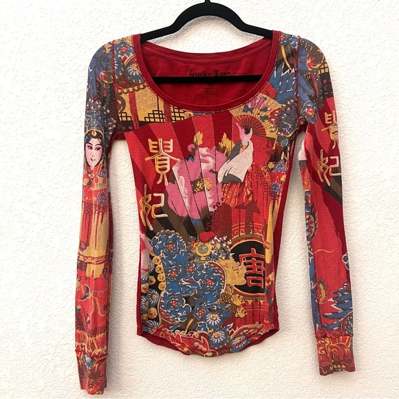Y2K lucky brand top - Picture 1 of 4